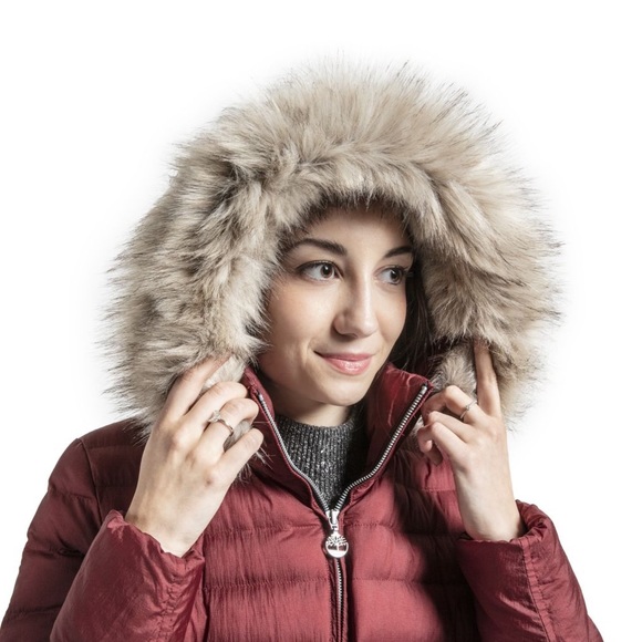 TIMBERLAND WOMEN'S LONG QUILTED JACKET - Picture 6 of 8